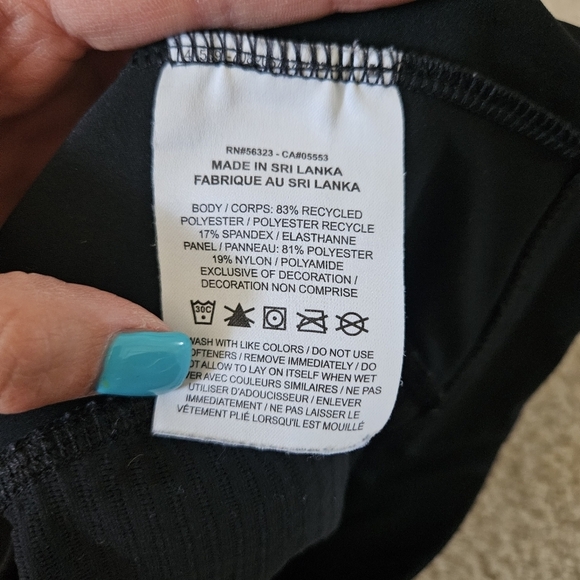 Nike Training Aeroadapt crop top in black S - Picture 5 of 9